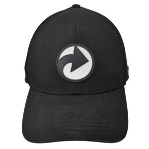 All In Snapback Trucker Cap Black One Size Adjustable Mesh Back 6 Panel